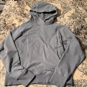 Lulu lemon Gray Hooded Sweatshirt